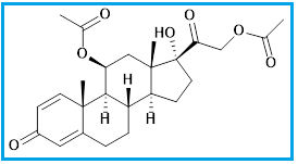 PREDNISOLONE ACETATE EP IMPURITY C / PREDNISOLONE 11,21 DIACETATE